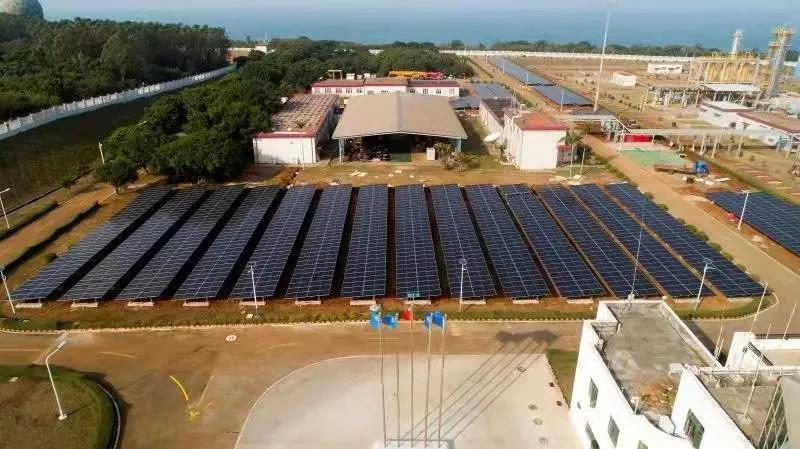 集風光儲一體！中國海油潿洲油田群光伏電站正式投運