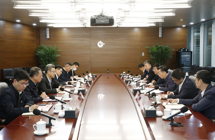 錢智民拜會中國海油董事長、黨組書記汪東進(jìn)