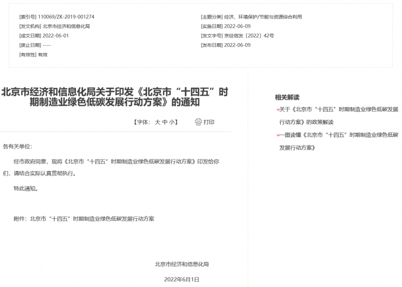 應(yīng)用盡用！北京市鼓勵低速風電、高效光電、先進儲能等能源落地