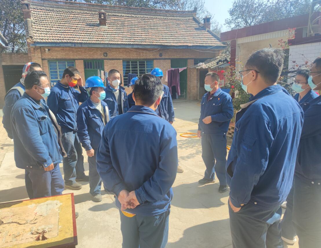 中能建建筑集團正寧百萬項目部開展合作隊伍租房處疫情防控、用電防火專項檢查