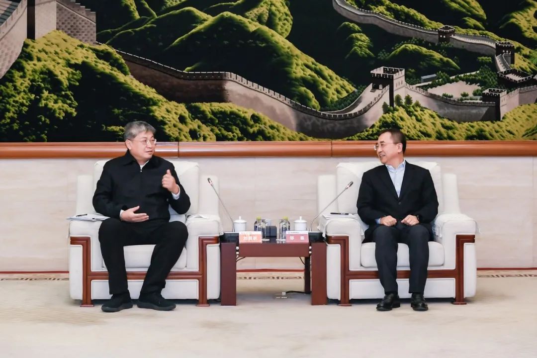 國(guó)家能源集團(tuán)黨組書記、董事長(zhǎng)劉國(guó)躍與中國(guó)大唐主要領(lǐng)導(dǎo)會(huì)談