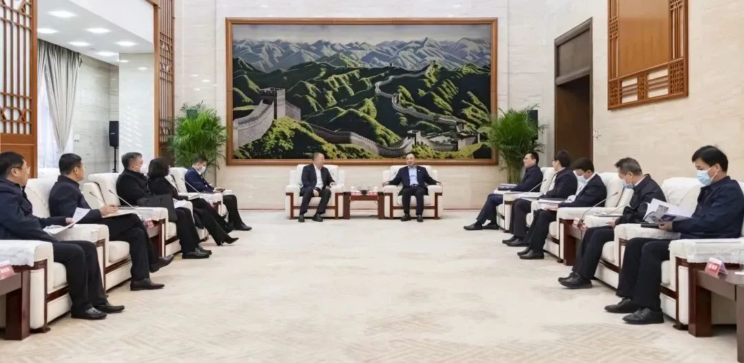 大唐集團黨組書記、董事長鄒磊會見鐵嶺市委書記、市人大常委會主任宋誠