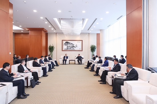 華能集團有限公司總經(jīng)理、黨組副書記鄧建玲會見淄博市委書記馬曉磊
