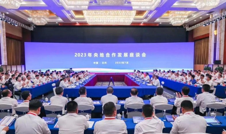 江毅拜會甘肅省委副書記、省長任振鶴 出席蘭洽會并作交流發(fā)言