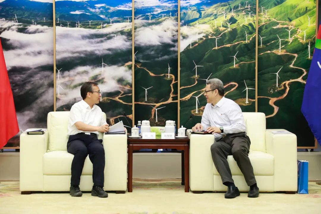 國家電投黨組書記、董事長錢智民會見河北省滄州市市長向輝