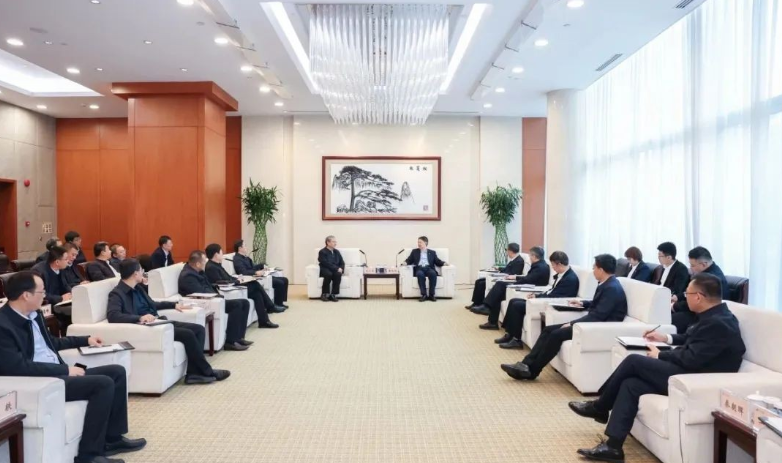 中國華能集團黨組書記、董事長溫樞剛會見河北省委常委、唐山市委書記武衛(wèi)東