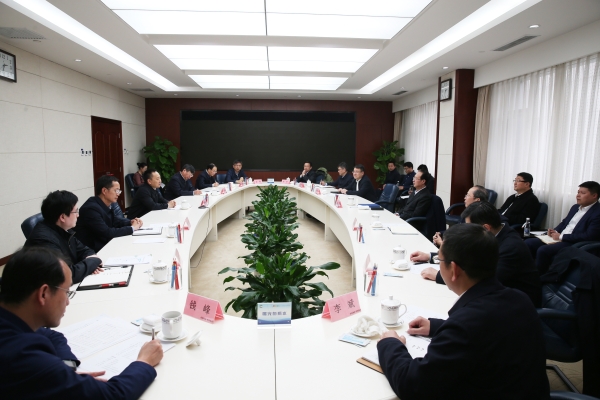 中國電建黨委書記、董事長丁焰章拜會水利部黨組書記、部長李國英