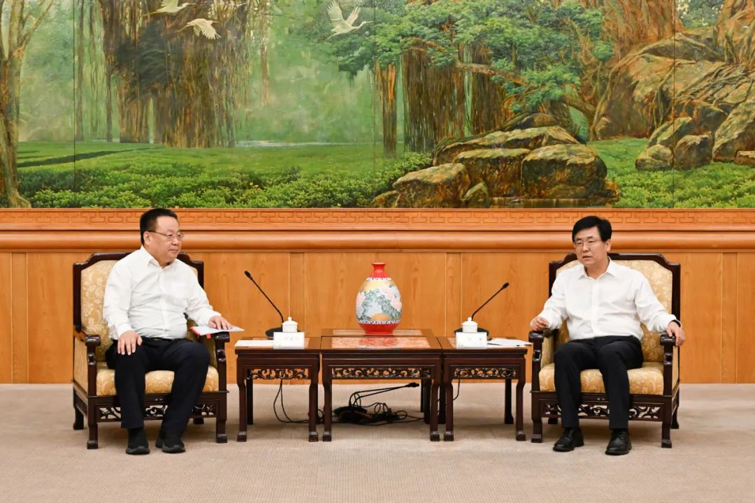中核集團總經理、黨組副書記申彥鋒拜會福建省委副書記、省長趙龍